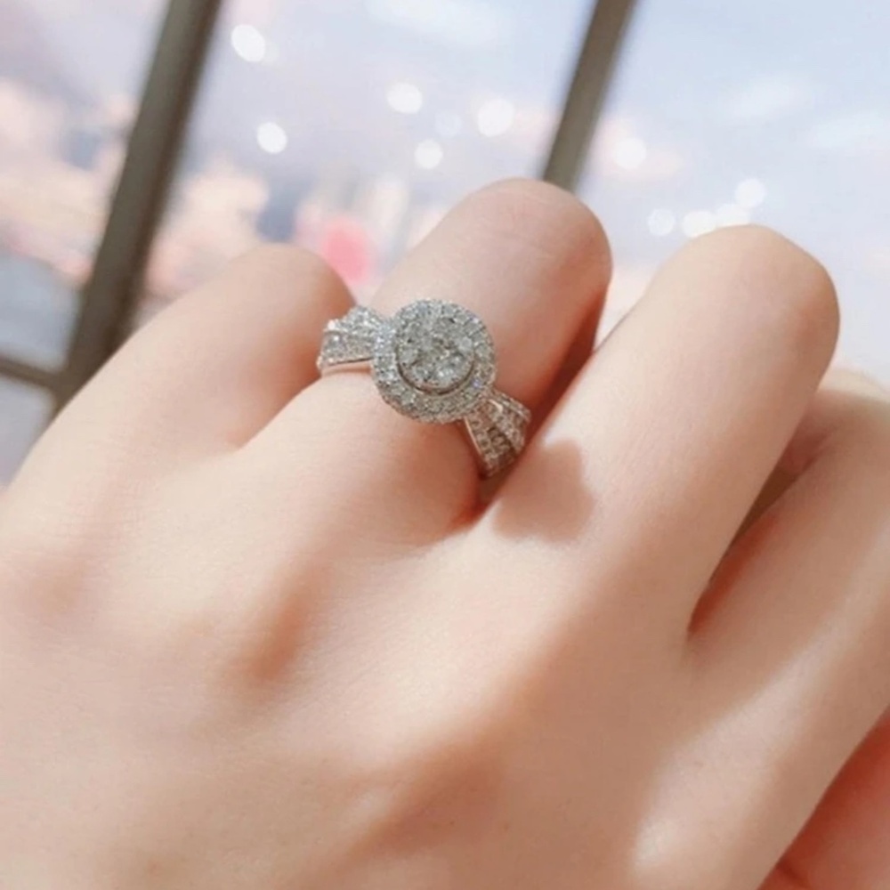 WEDDING RING ID8 BRIDAL RING - Picture 4 of 5